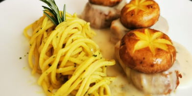 Schweinefilet "Gorgonzola" Schweinefilet "Gorgonzola"