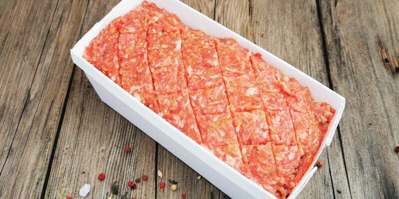 Hackbraten von gemischtem Hackfleisch, tiefgekühlt, 1kg