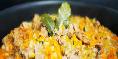 Kalbsragout mit Gemüse