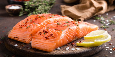 Norwegisches Lachsfilet, portioniert, tiefgekühlt