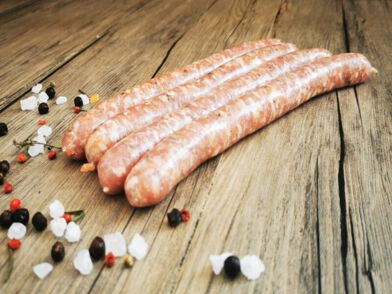 Bauer`s Bratwurst, roh, grob