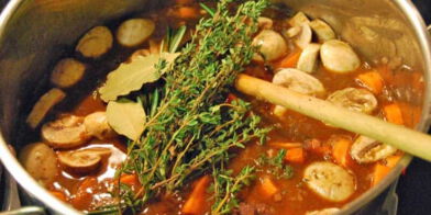 Boeuf bourguignon oder Französisches Rindergulasch