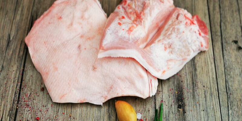 Schweine-Backen ohne Schwarte